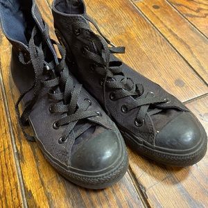 Black Converse High Tops